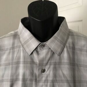 APT 9 Mens Long Sleeves Buttons Down Business Casual Plaid Shirt | XL
